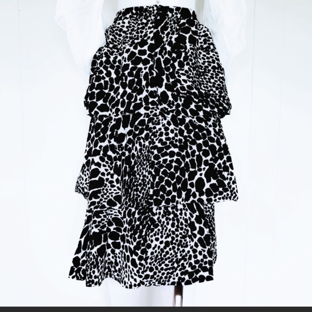 Ruffled layered skirt- who what wear